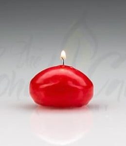 Red Floating Candle