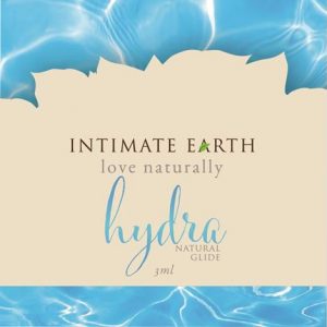 intimate earth hydra personal lube plant cellulose ml foil